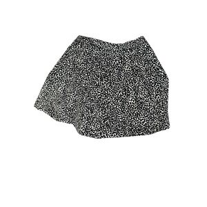 Banana Republic Women's Size 14 Petite Black & White Print Skirt